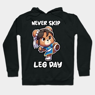 Fun Leg Routine Day Hoodie